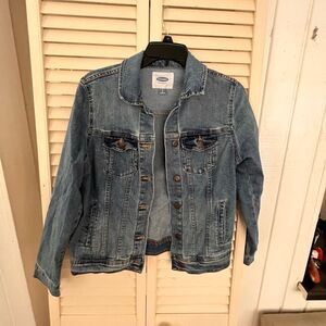 Old navy women’s blue Jean jacket